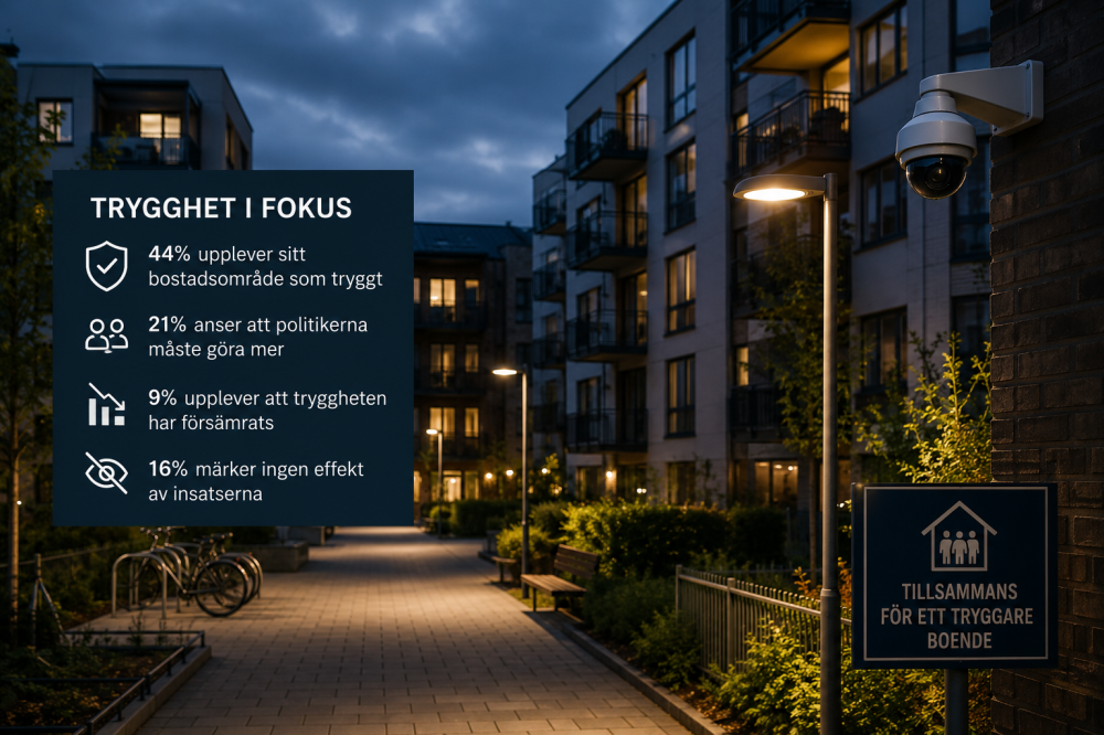 Trygghet i fokus i ny larmrapport